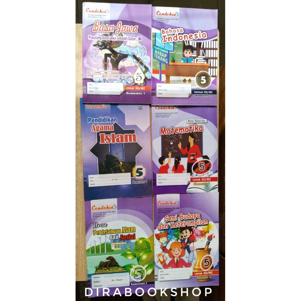 LKS KELAS 5 Cendekia Semester 1 revisi 2025