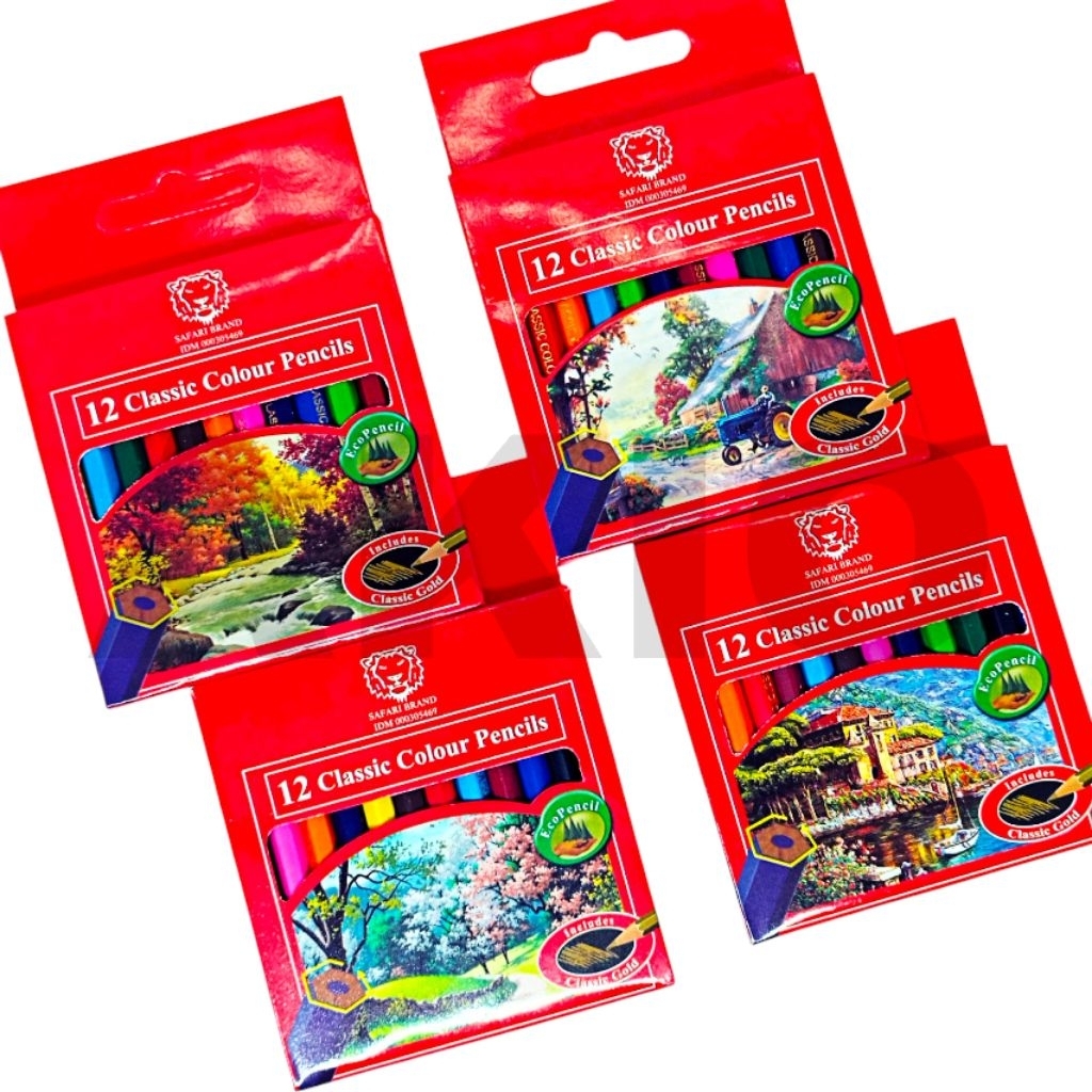 

Pensil Warna SAFARI BRAND SF-CL3.5 Mini Pendek Set Anak Murah 12 Warna Warni Bagus