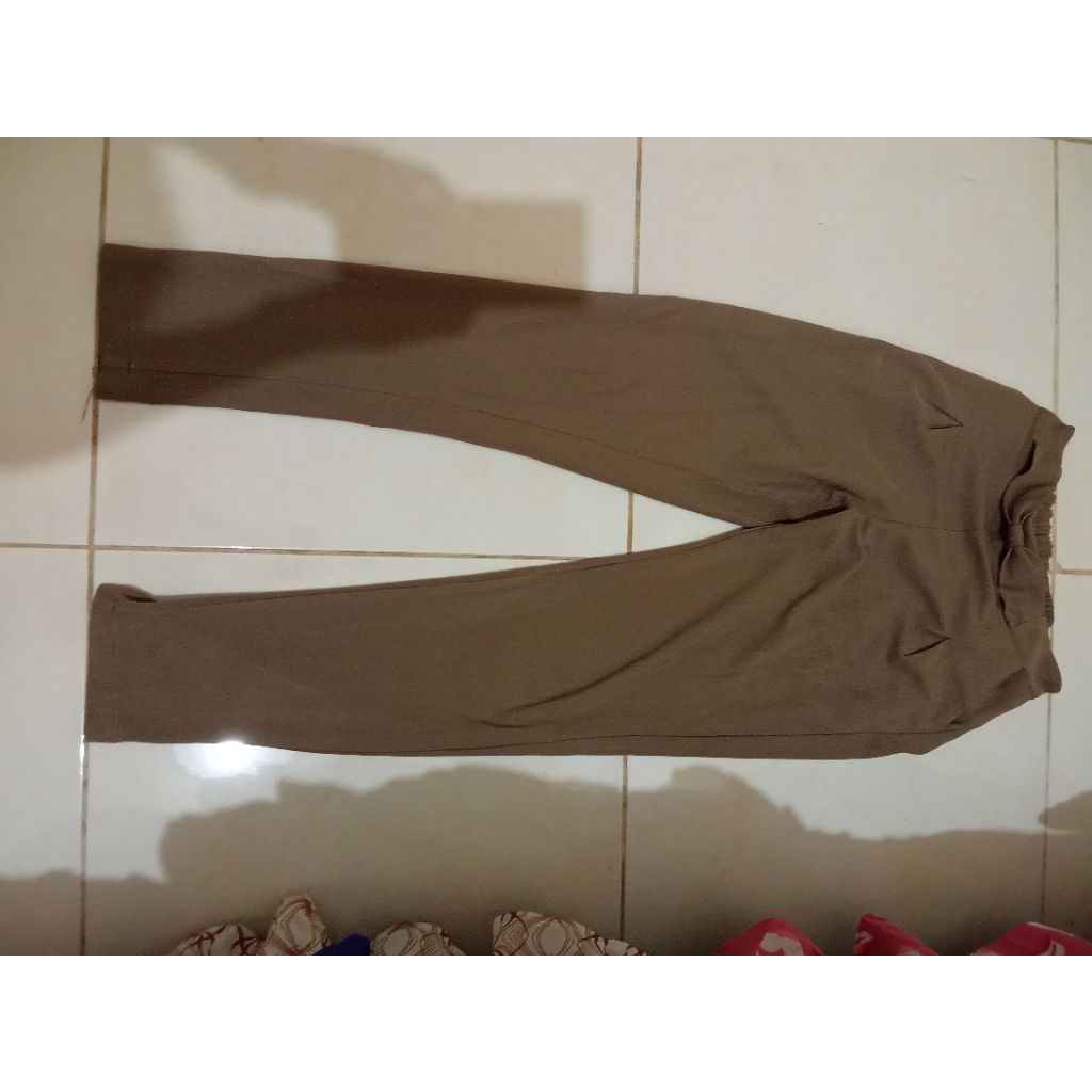 Celana Kerja Coklat Susu