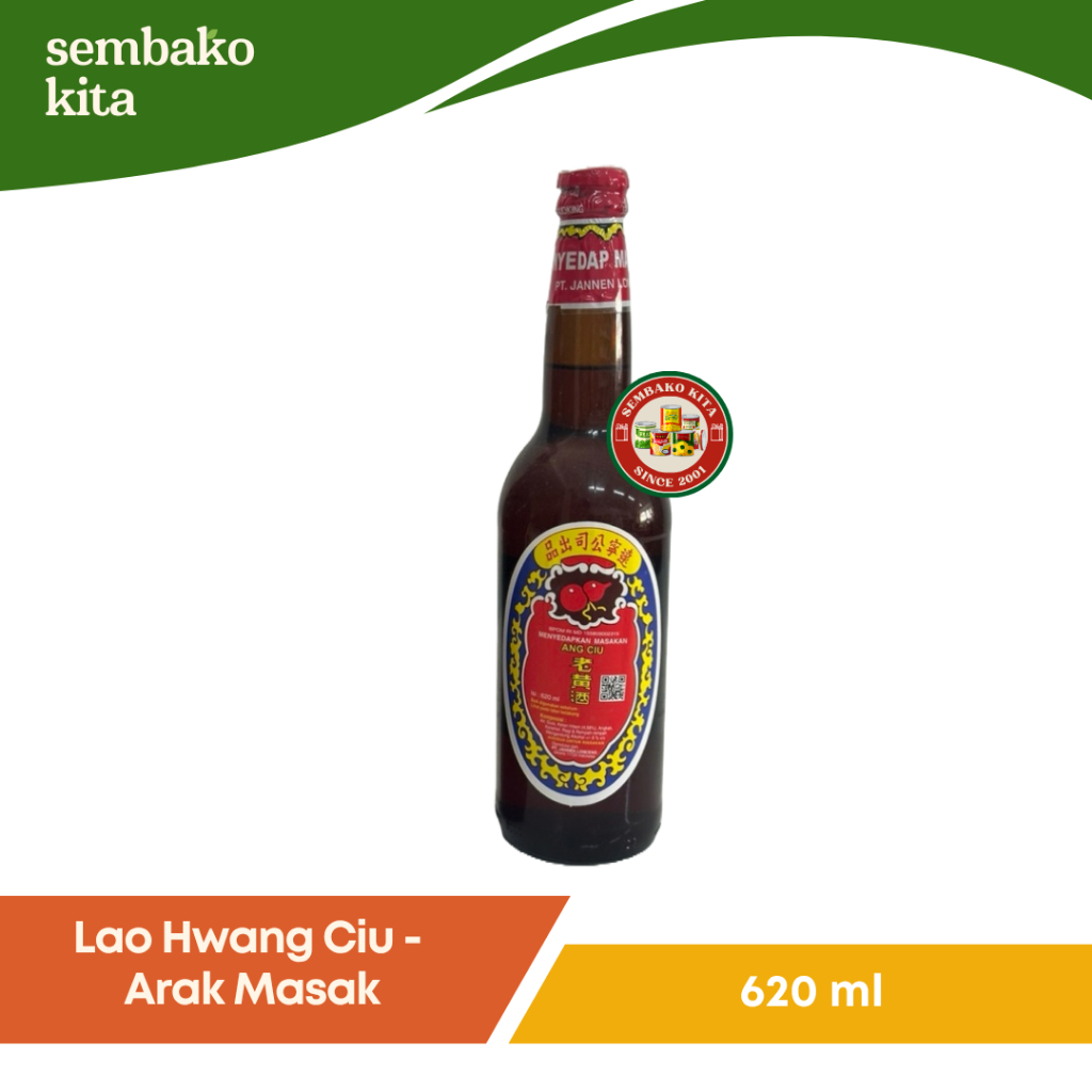 

Angciu No.9 - Arak Masak / Lao Hwang Ciu / Saos Tape 620ml