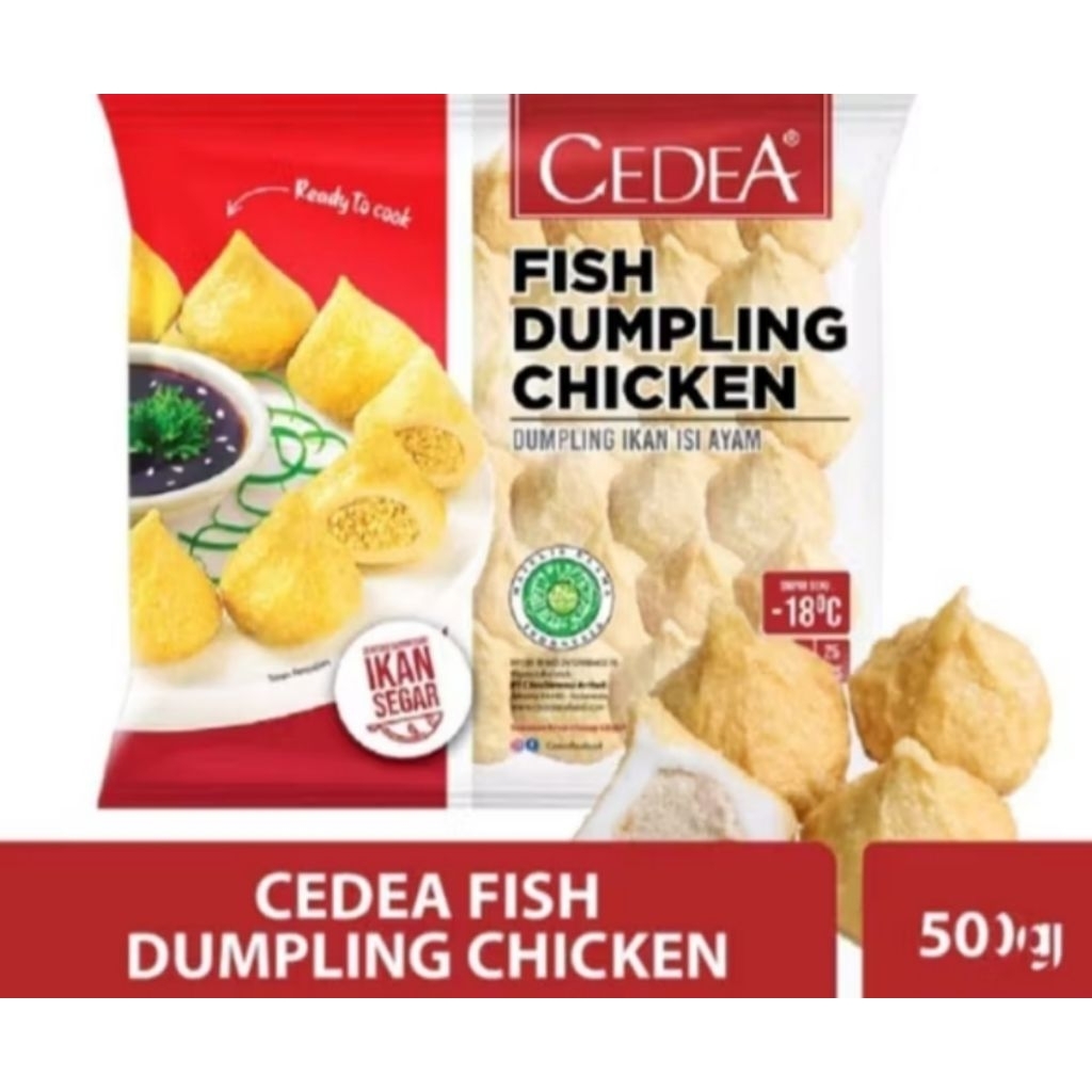 

Cedea Fish Dumpling Chicken 500gr