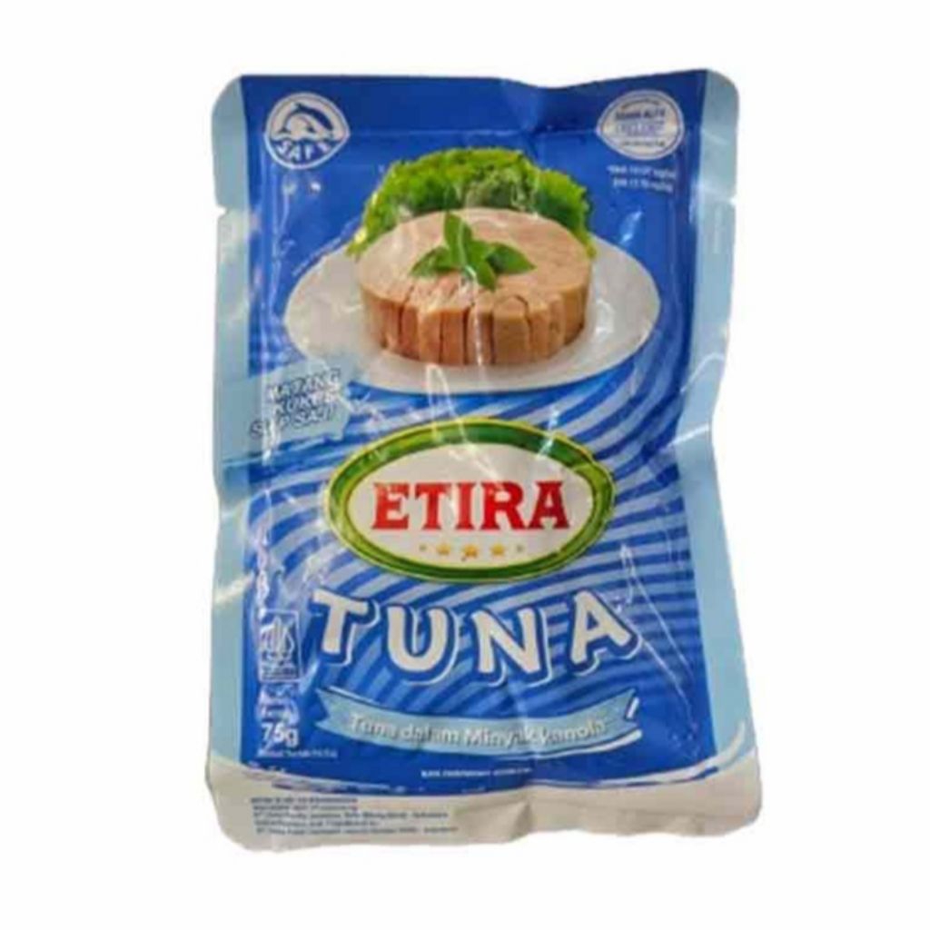 

Etira Tuna 75gr / Original / Tomat / Pedas