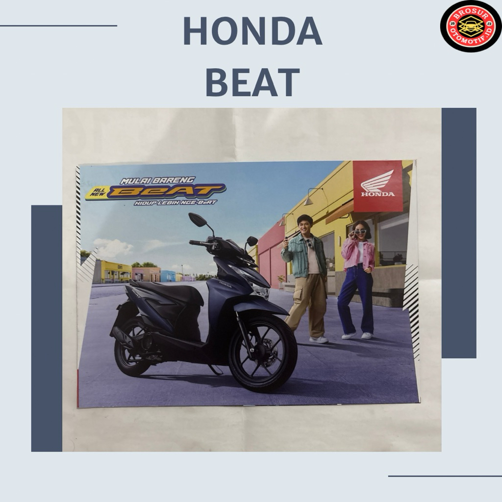 Brosur Honda Beat ( leaflet )