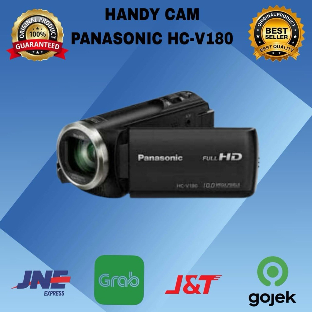handycam panasonic HC V180 white box handycam only