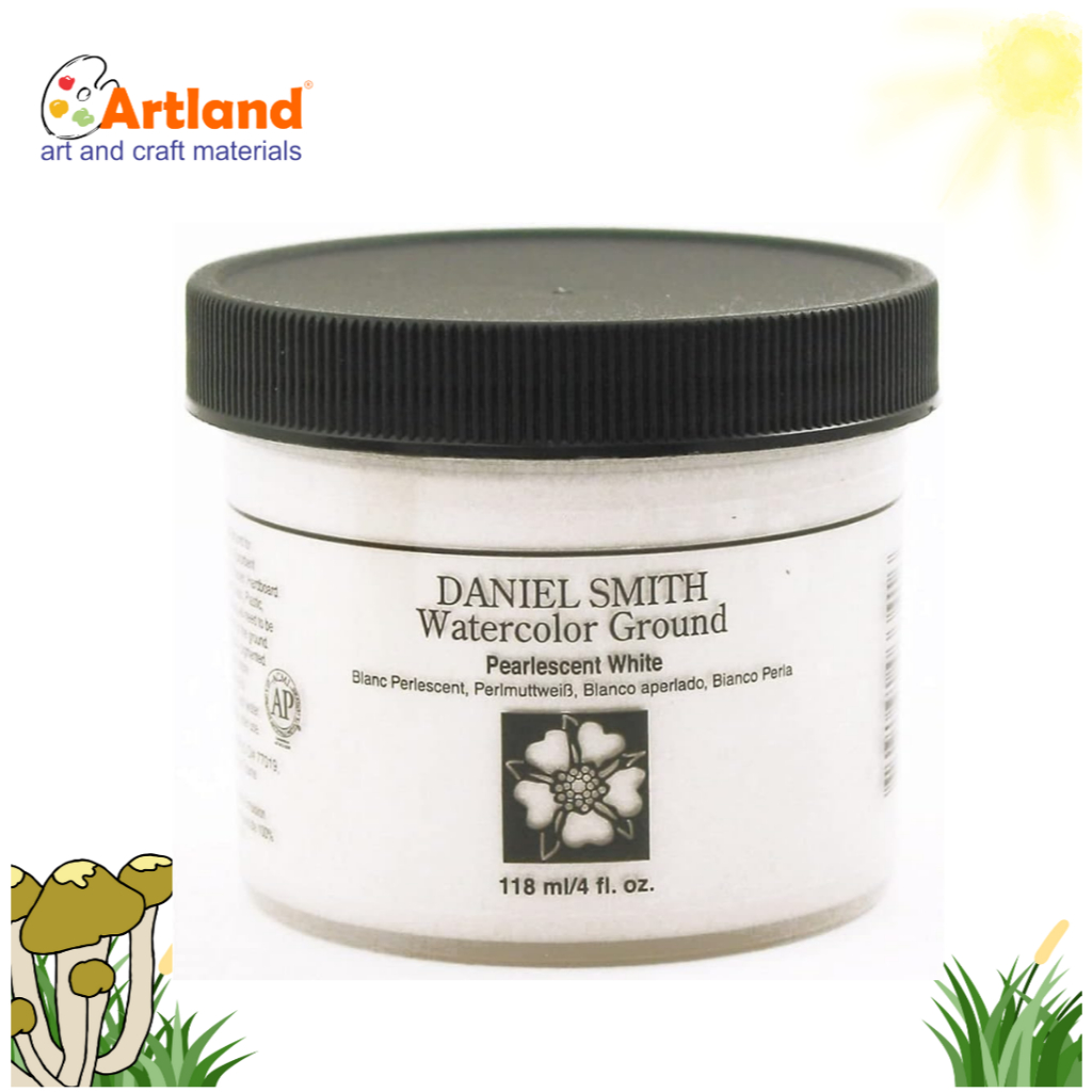 

Daniel Smith Watercolor Ground Pearlescent White 118ml – Alas Cat Air Efek Mutiara Berkilau