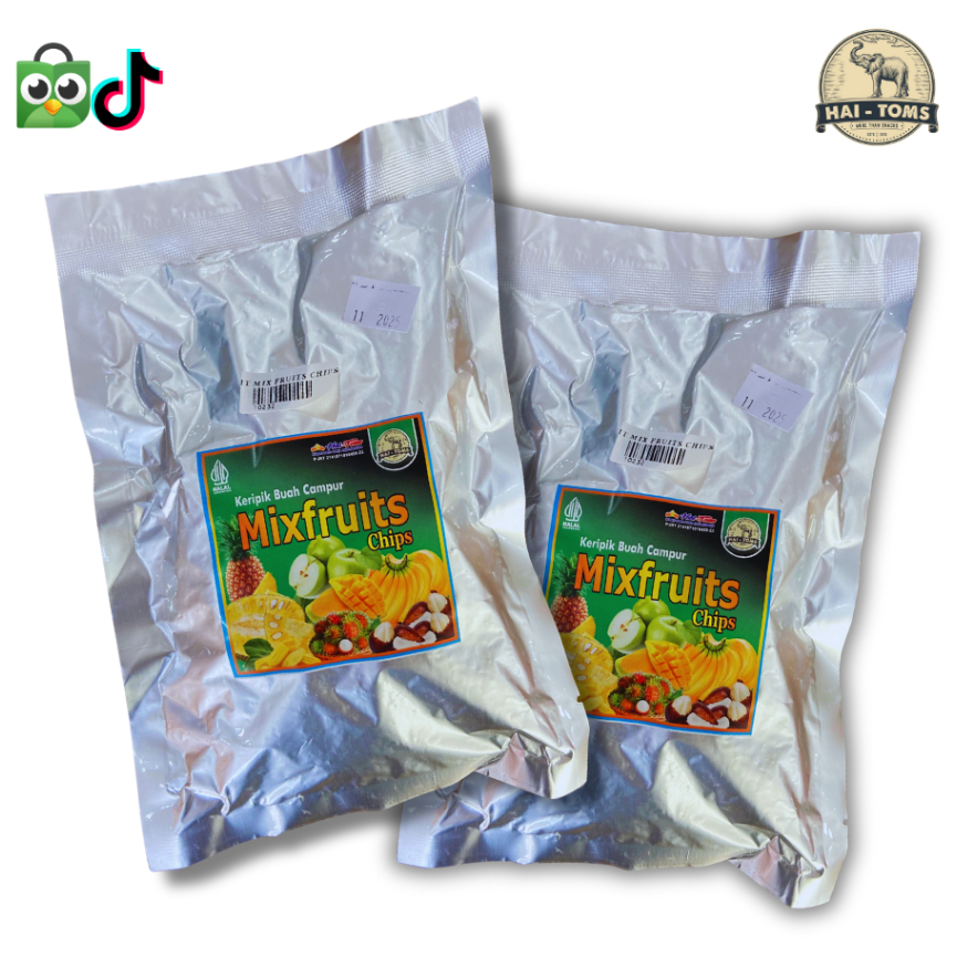 

Keripik buah Mix Fruit Haitoms