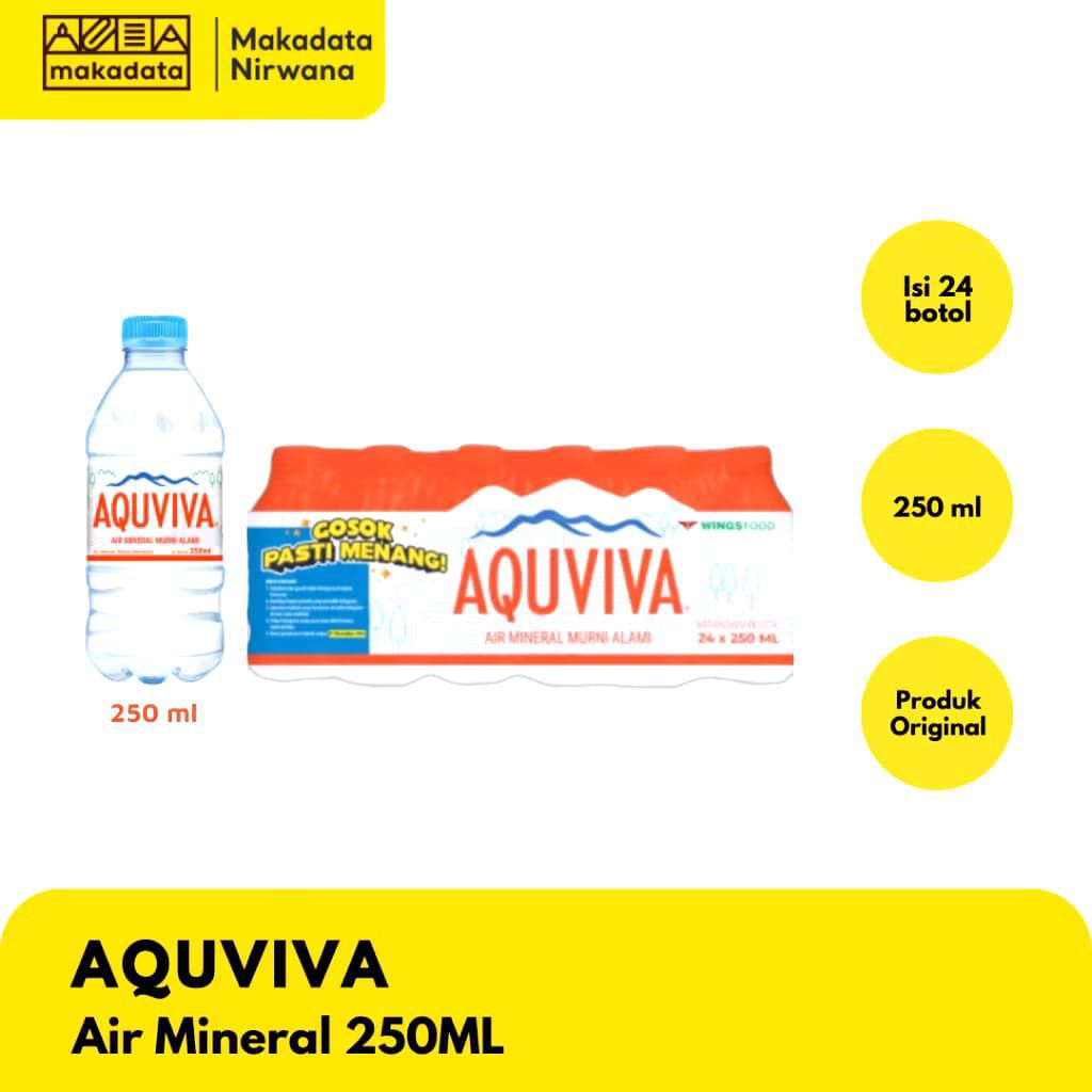 

Aquviva 250ml (24botol)