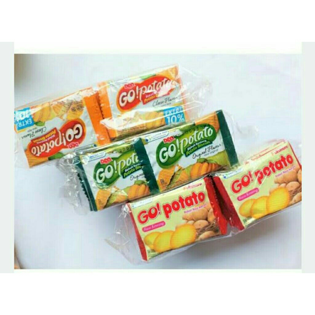 

Biskuit GoPotato - renteng isi 10 pcs