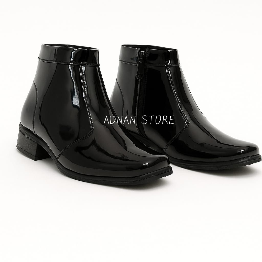 Sepatu PDH Wanita Mengkilap Dan Doff POLWAN PNS