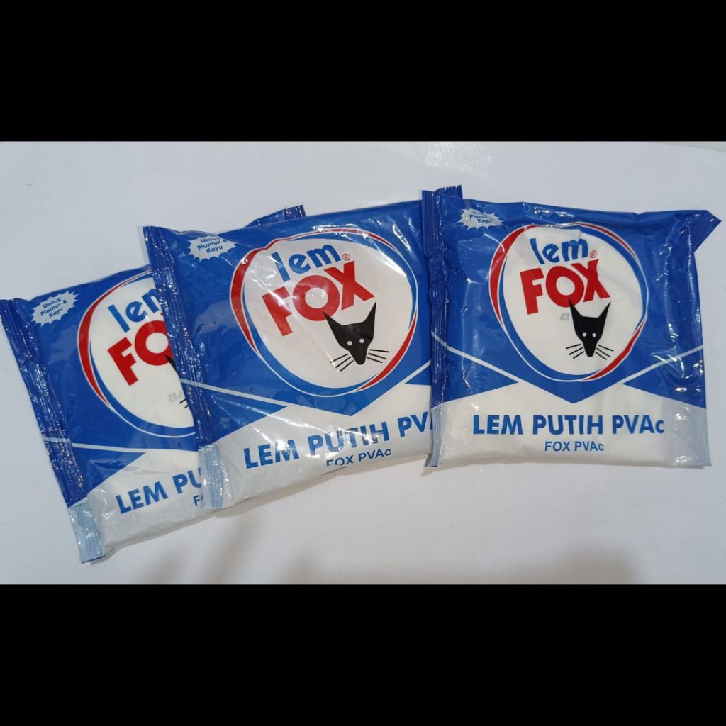 

Lem Fox Bantalan Lem Putih PVAc 350g