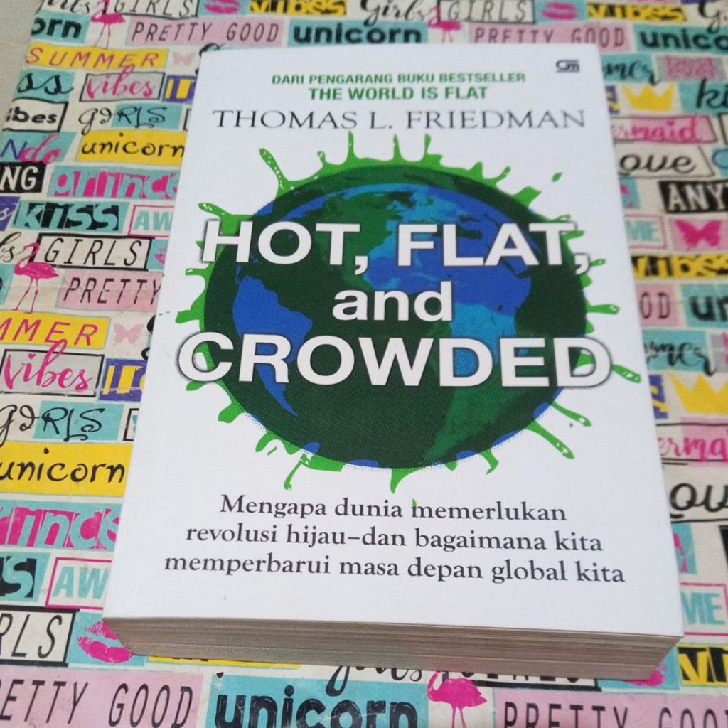 Buku Thomas L Friedman - HOT, FLAT and CROWDED