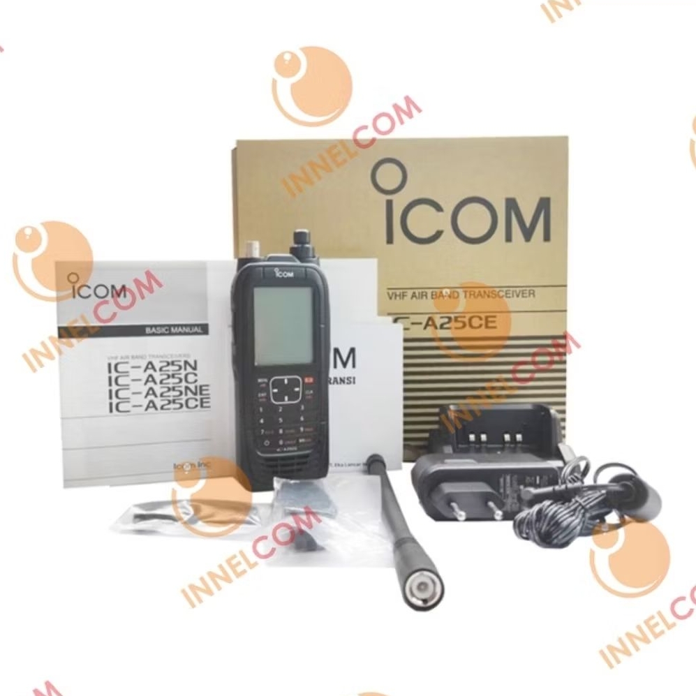 ICOM IC-A25CE VHF Airband Transceiver / ICOM IC A25CE HT Airband VHF