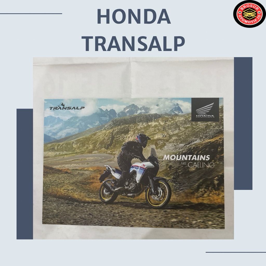 Brosur Honda Transalp ( flyer )