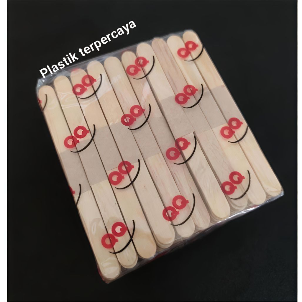 

Stick Ice Cream Kayu QQ isi 500pcs / Stik Es Krim Kayu