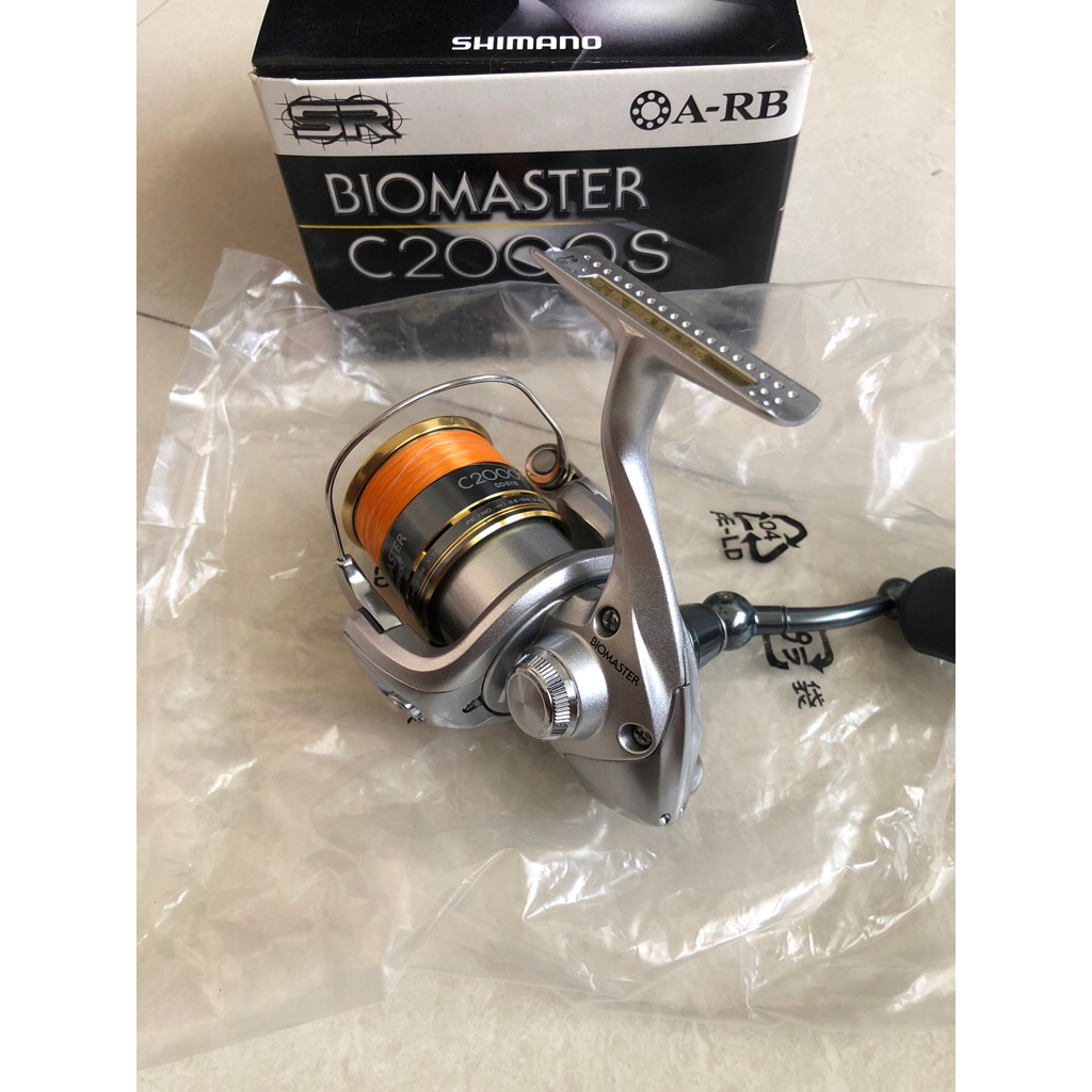 reel spinning shimano biomaster C2000S bekas