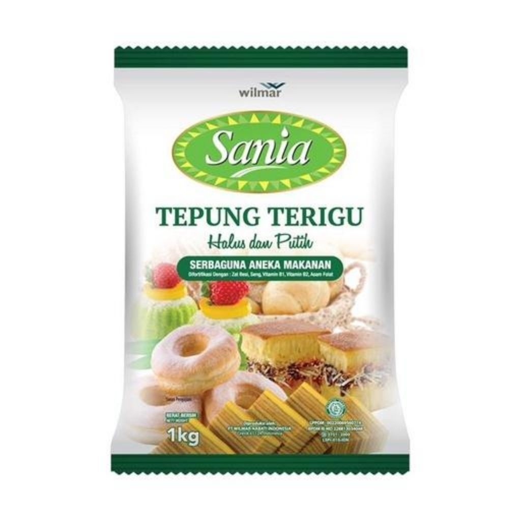 

Sania - Tepung Green serbaguna ukuran 1kg
