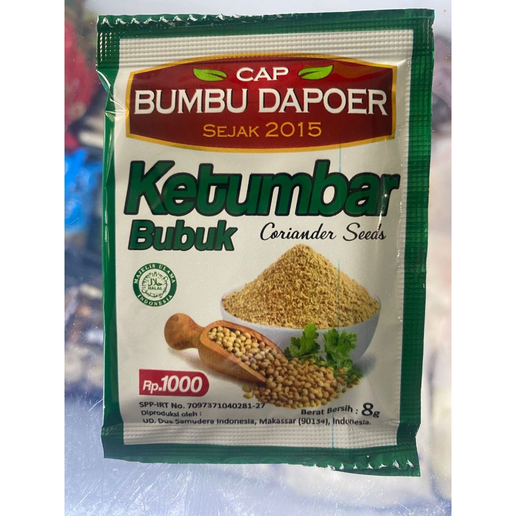 

Bumbu Dapoer Ketumbar Bubuk 8 gr