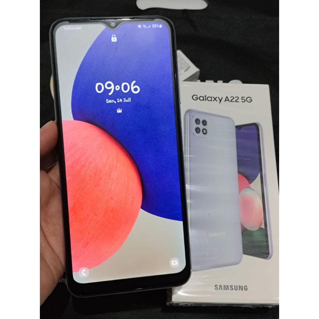 SAMSUNG GALAXY A22 6/128 (SECOND) FULLSET