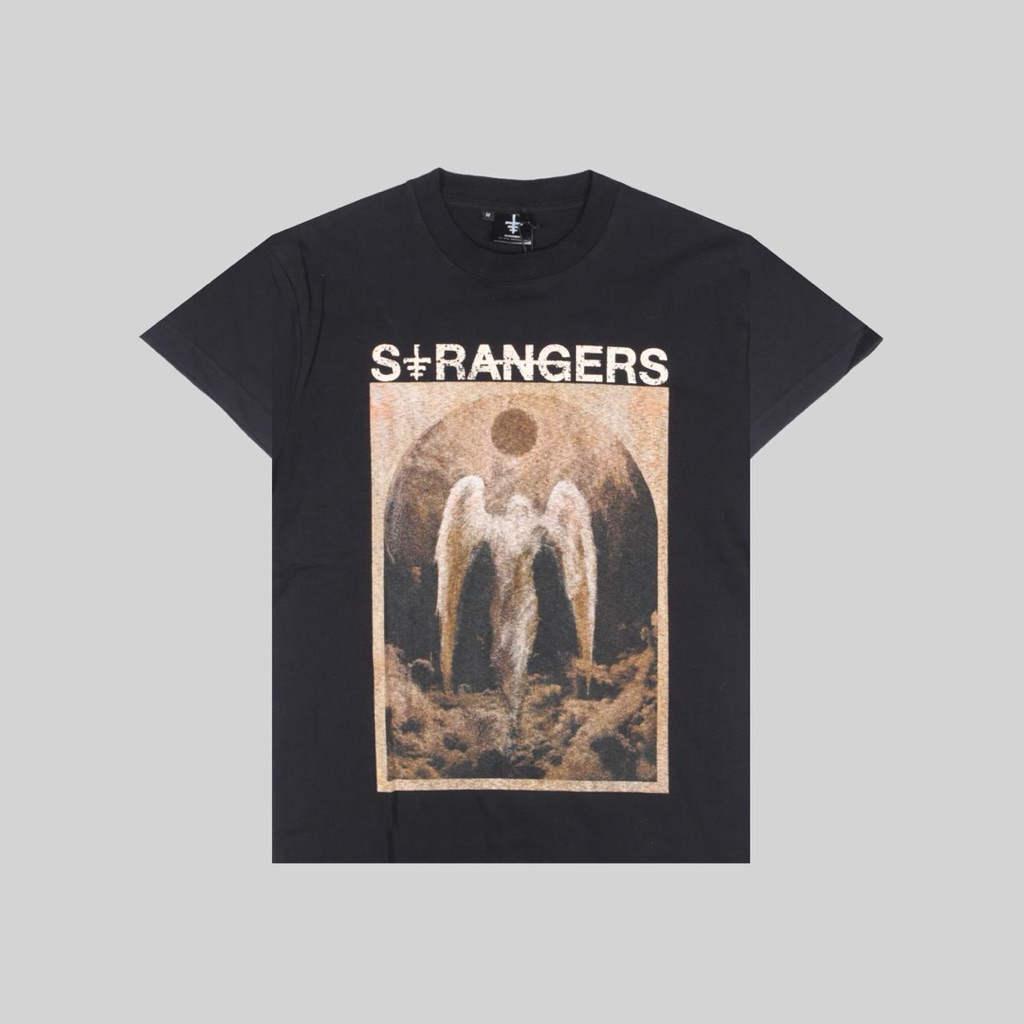 Tshirt STRANGERS SERAPH  Kaos Band Pria Reguler Original Merchandise