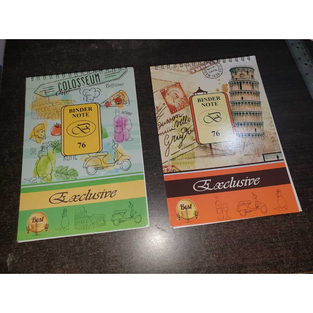 

Binder Note Spiral Paris Colosseum Moshi Moshi HTB-076 Note Book Spiral Exclusive Moshi Moshi