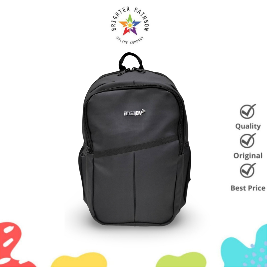 TAS D'GROOVE  7293 RANSEL ANAK SEKOLAH REMAJA LAPTOP BACKPACK