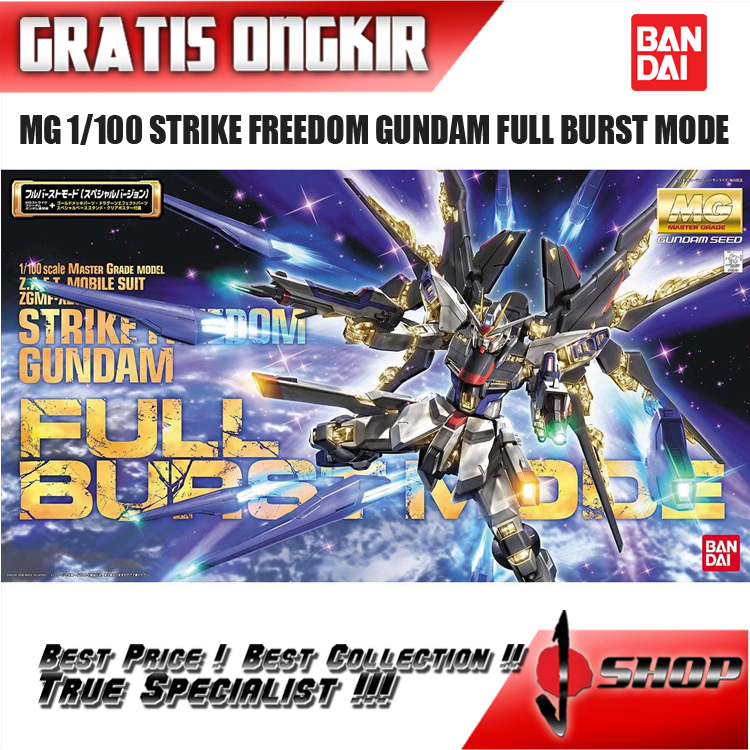 MG 1/100 STRIKE FREEDOM GUNDAM - FULL BURST MODE