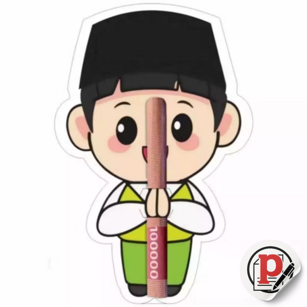 

AMPLOP LEBARAN PELUK (ISI 10)/AMPLOP LEBARAN 3D / AMPLOP LEBARAN KARAKTER KEREN