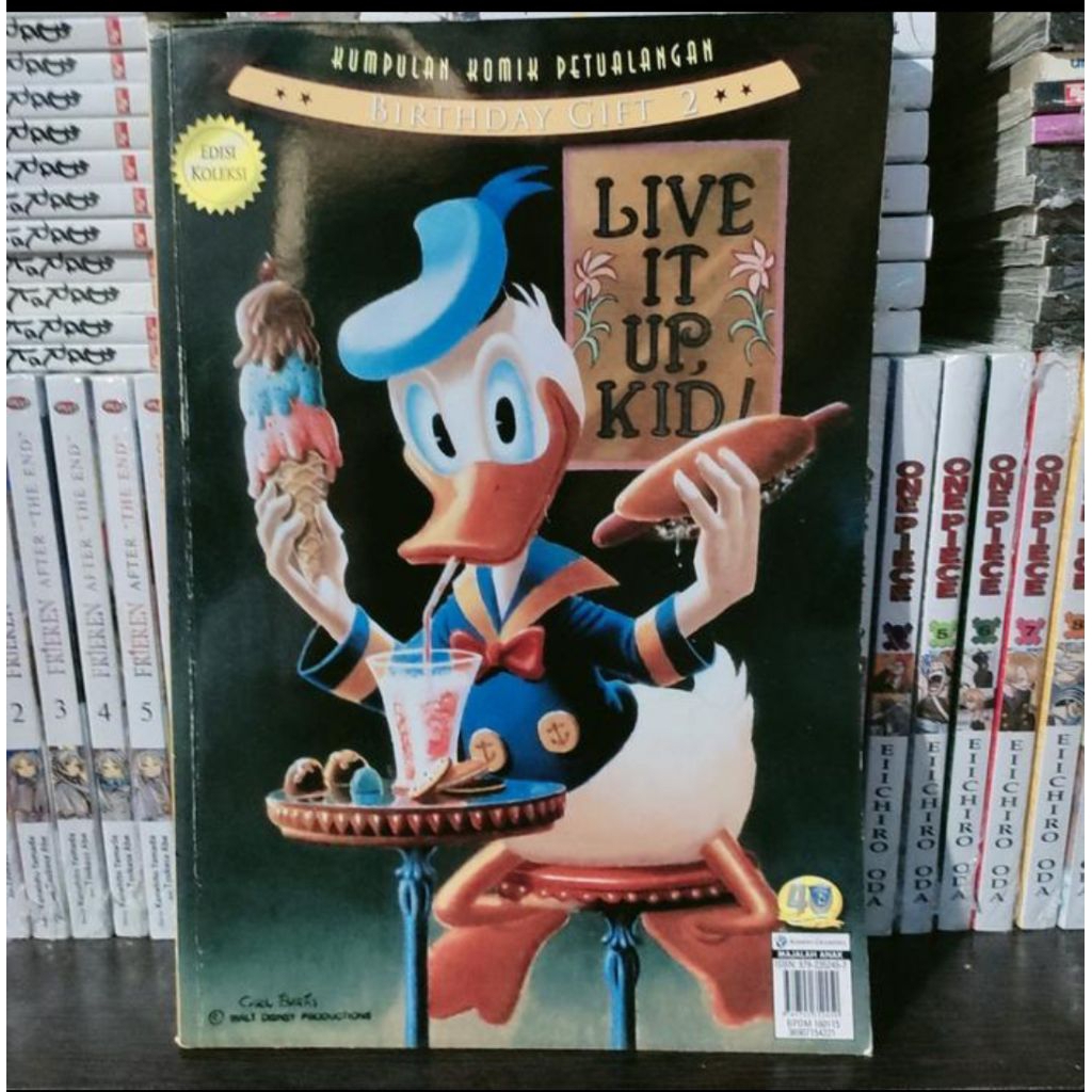 komik donal bebek edisi petualangan birthday gift vol 2