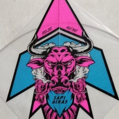 layang layang sukhoi,layangan lomba,layangan super per paket isi 10 layangan