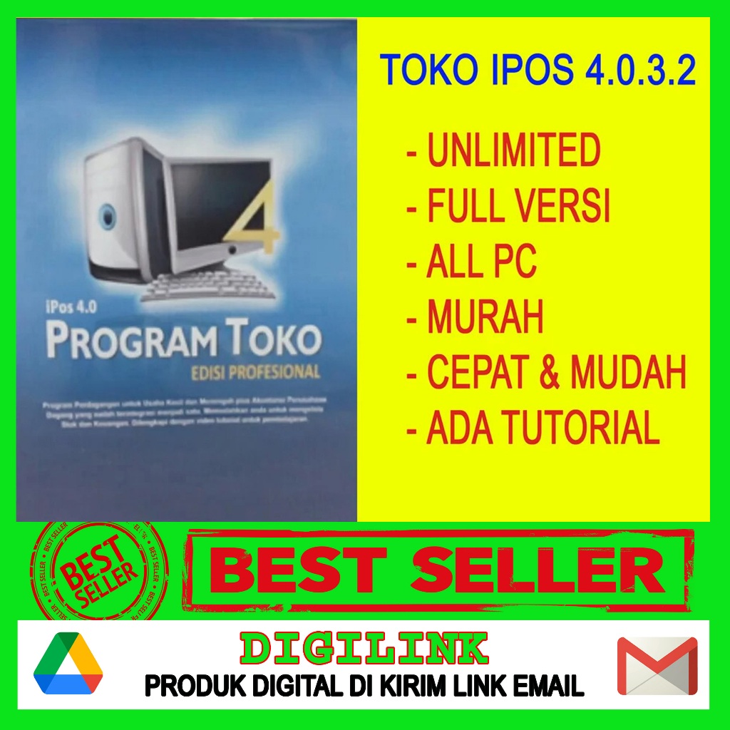 APLIKASI KASIR IPOS GROSIR MULTI USER SOFTWARE KASIR POINT OF SALES PC KOMPUTER FULL VERSION ALL PC