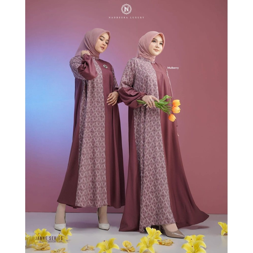 Nadheera Luxury Janne Dress Rayon Premium
