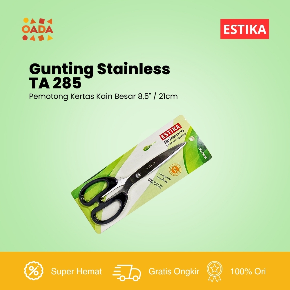 

ESTIKA Gunting Besar Stainless Steel 8,5" TA 285