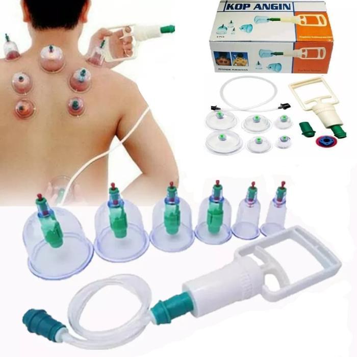 Kop Angin/Alat Bekam Kop isi 6 pcs