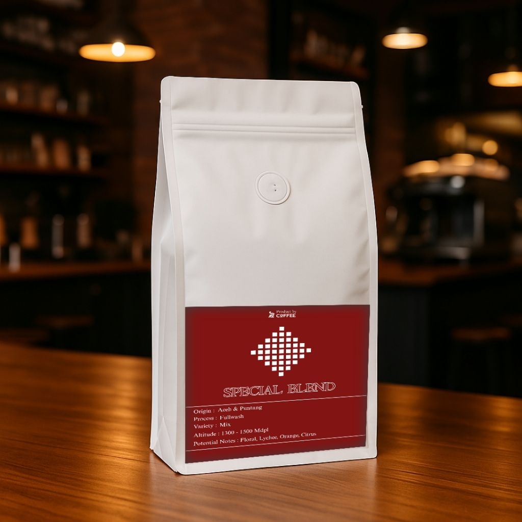 

A2Coffee Biji Kopi Arabika Roasted Beans Arabica Special Blend Gayo Puntang 200gr