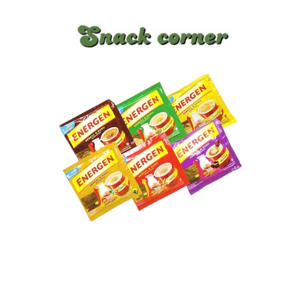 

Energen minum makanan bergizi , cepat dan praktis