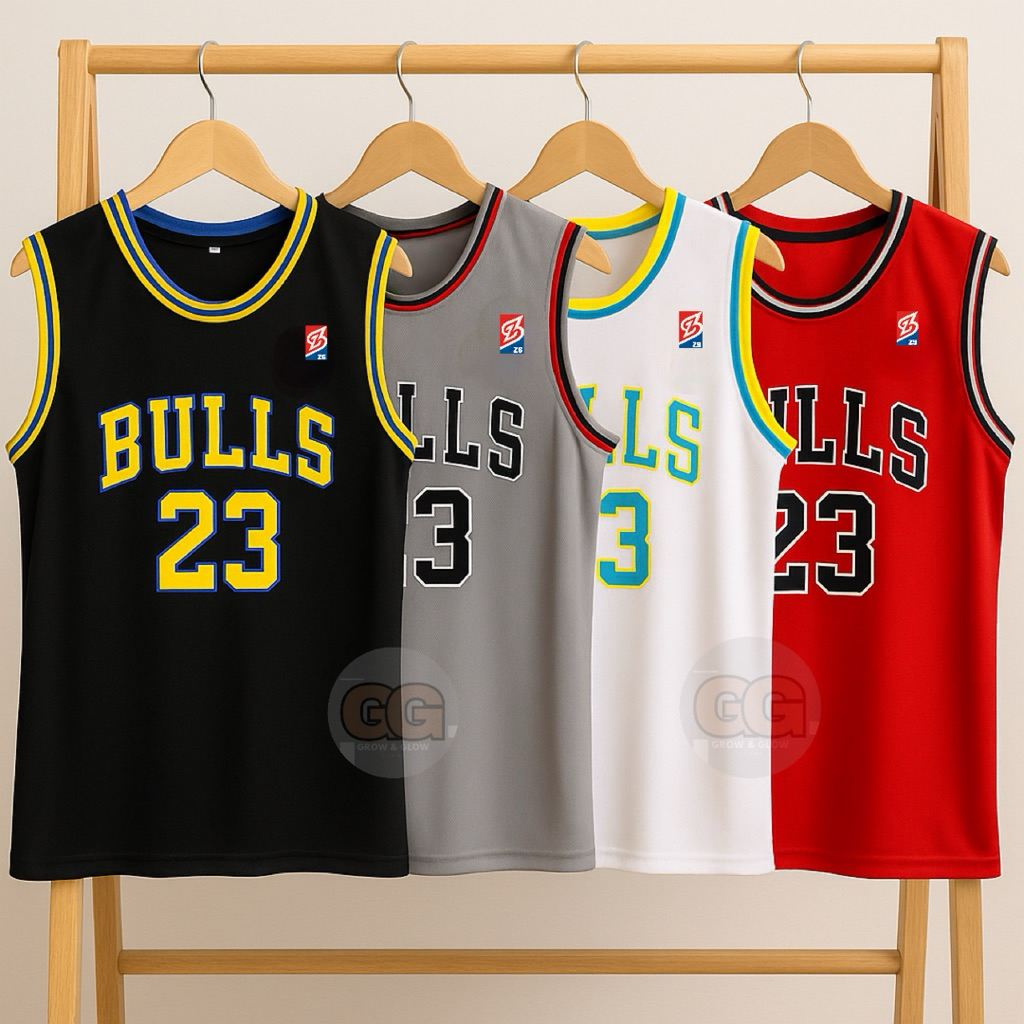 ATASAN TANPA LENGAN BUAT PRIA & WANITA / ATASAN JERSEY BASKET