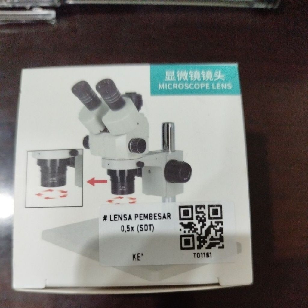 LENSA PENINGGI MIKROSKOP 0,5