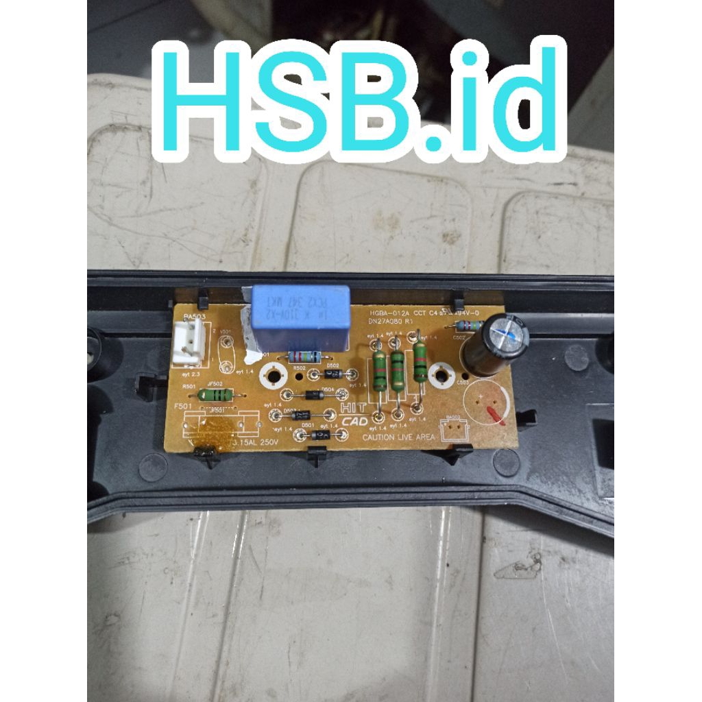 MODUL PCB KULKAS SHOWCASE POLYTRON HGBA-0124 ORIGINAL