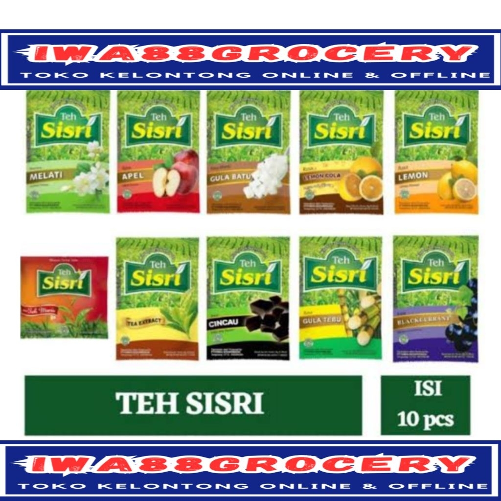

TEH SISRI MINUMAN SERBUK 10sachet