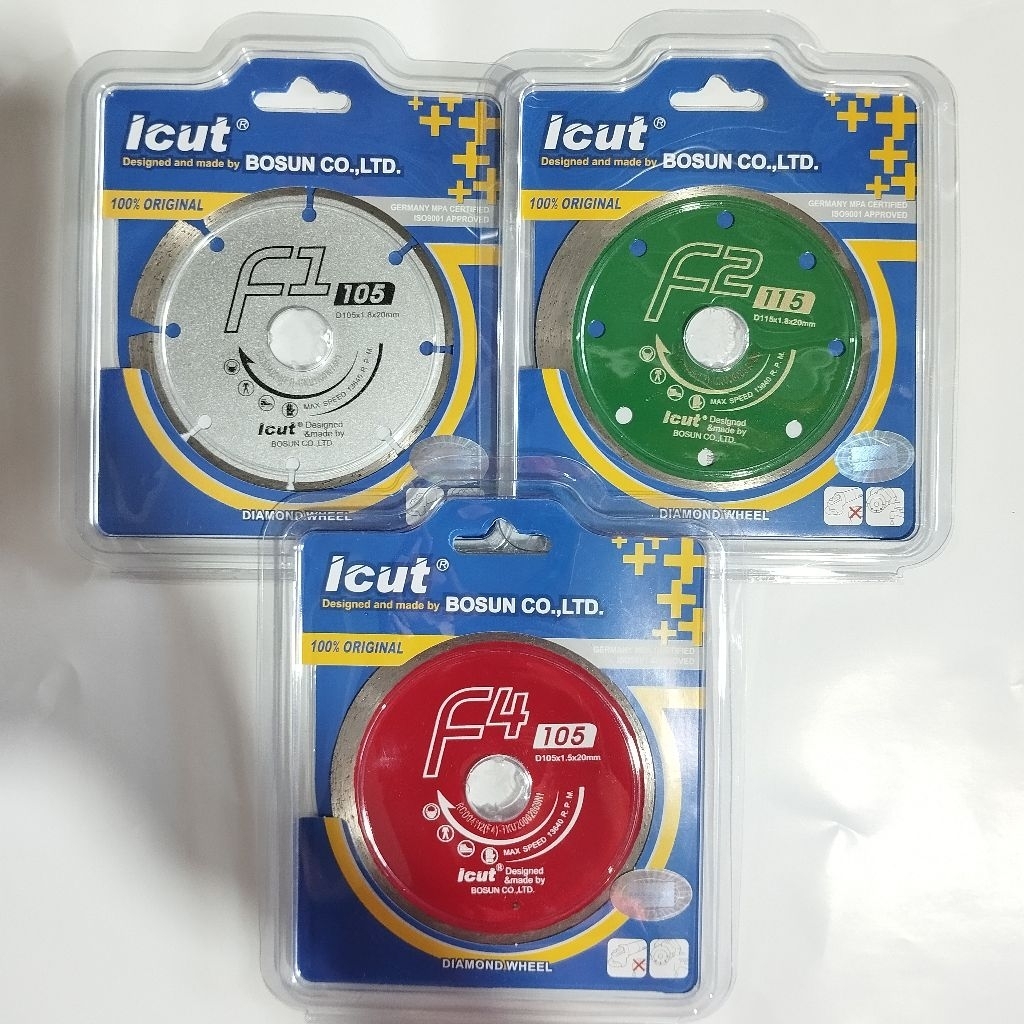 (Bosun icut) Mata gerinda keramik granit batu Diamond wheel (F1, F2, F4, F5, F8, F9)