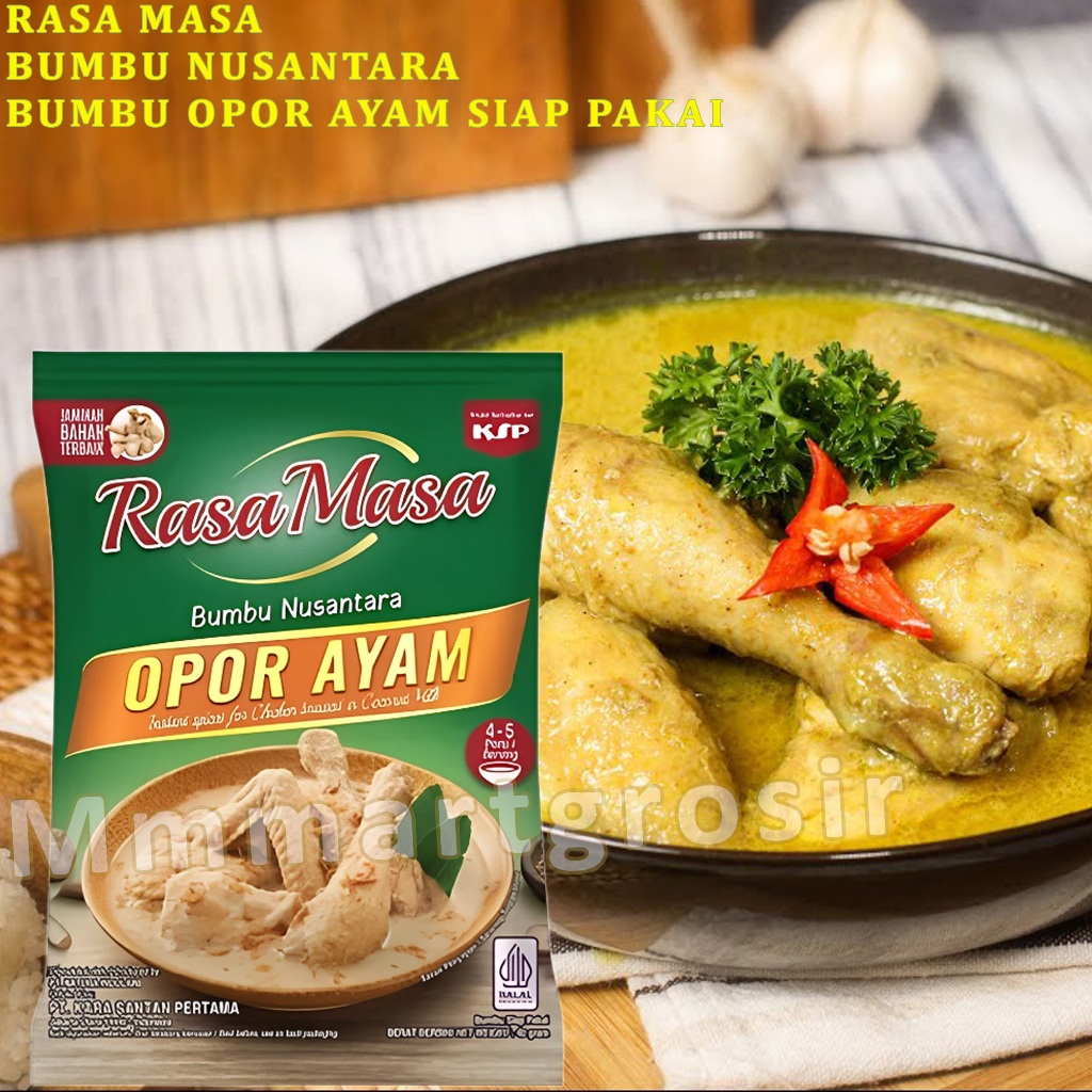 

Rasa Masa / Bumbu Masak Nusantara / Bumbu Opor Ayam Siap Pakai / 40gr