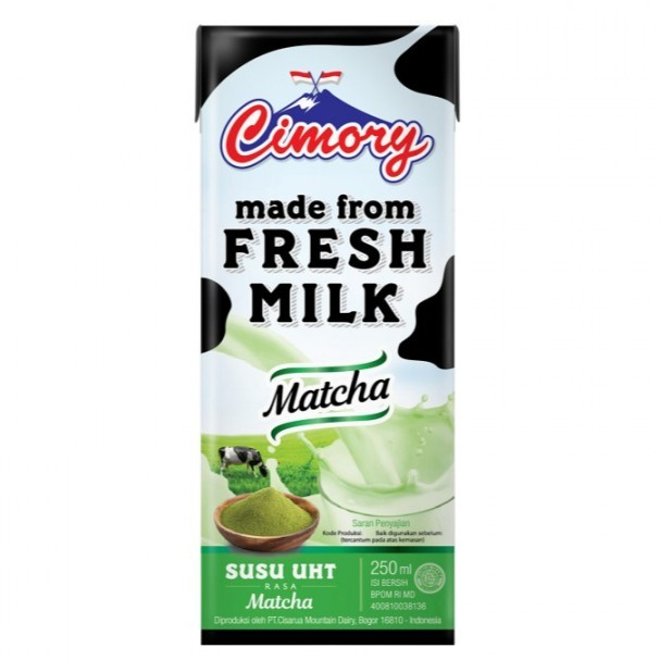 

CIMORY SUSU UHT MILK MATCHA 250 ML 8993200666201