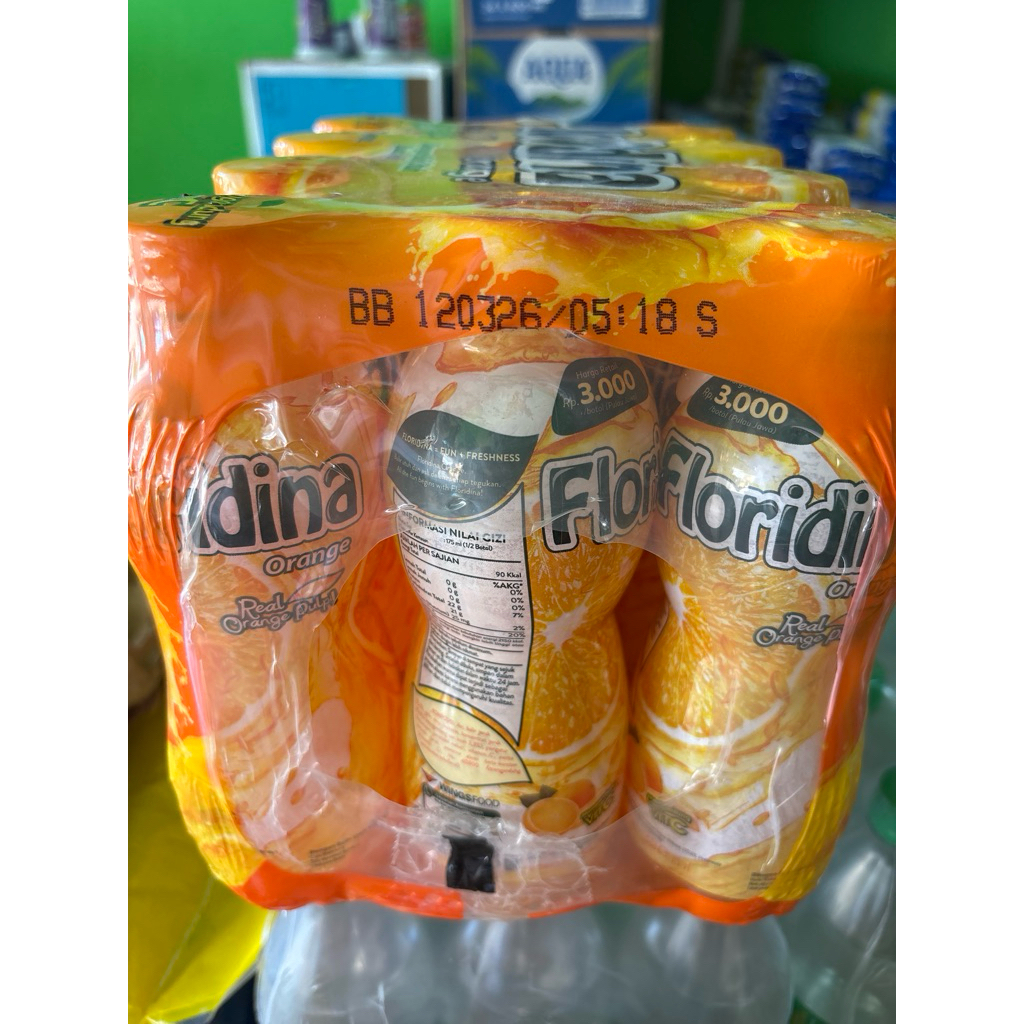 

floridina orange 350ml x 12pcs (grosir)
