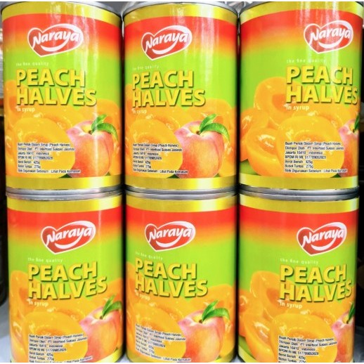 

NARAYA PEACH CANNED 425 GR