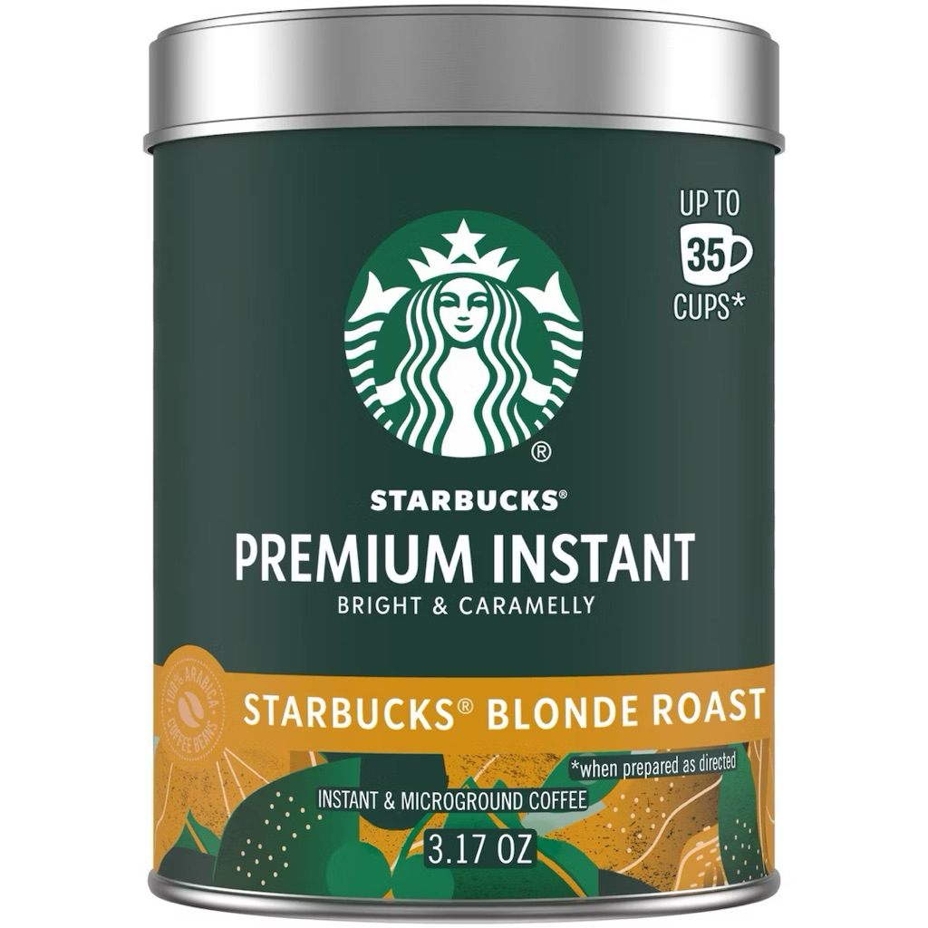 

Starbucks Premium Blonde Light Roast Instant Coffee 3.17oz
