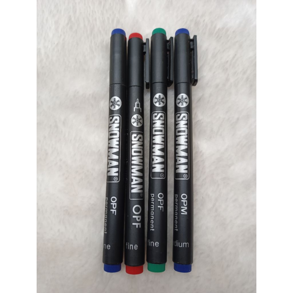 

Snowman ohp marker spidol permanen