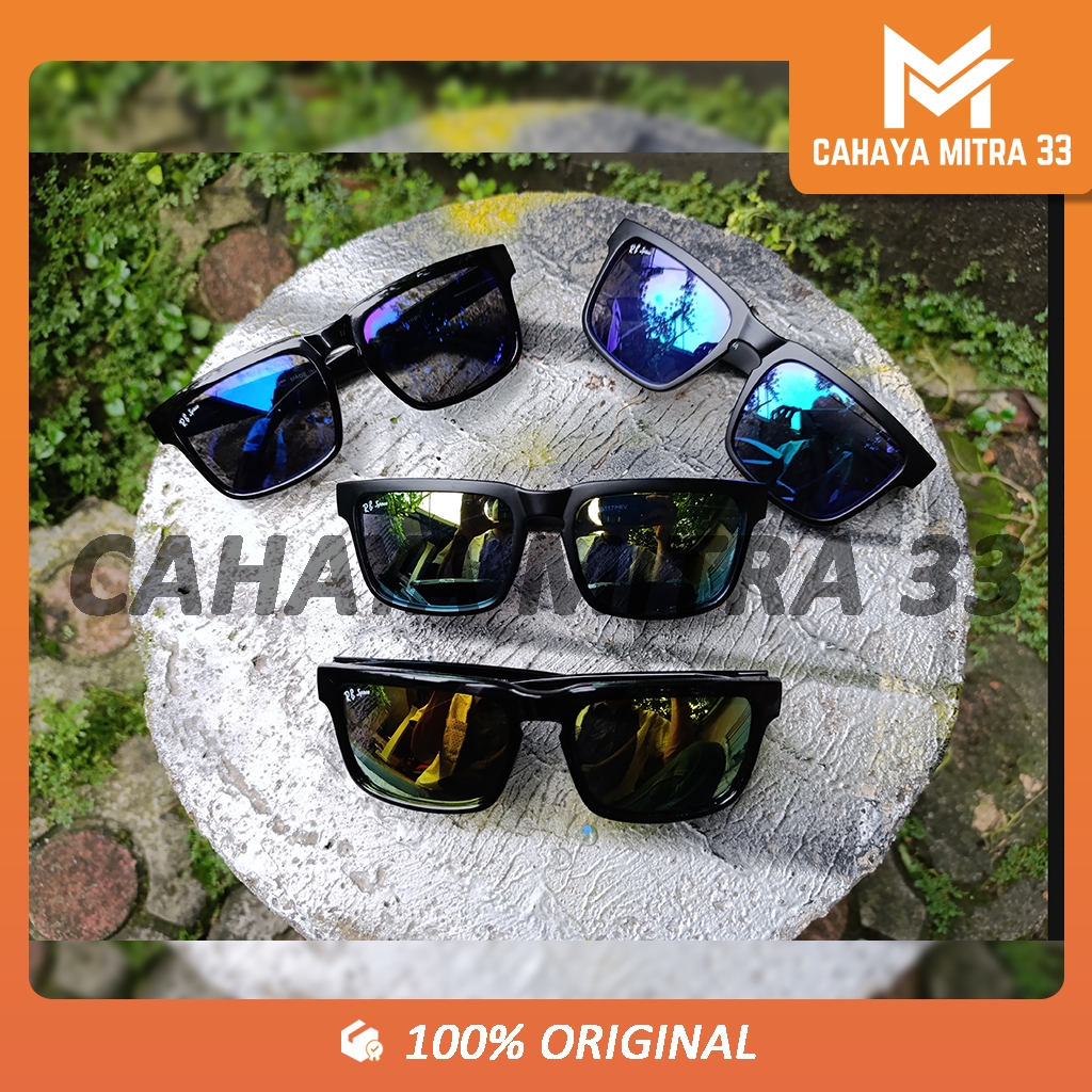 KACAMATA WARNA CASUAL KACAMATA PRIA HITAM NS117PRV KACAMATA RB SPACE / Kacamata RB Space