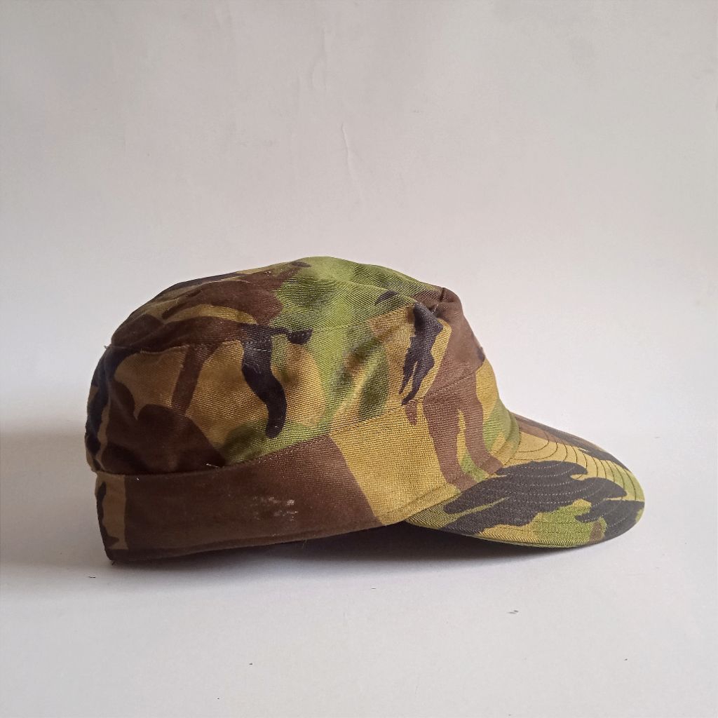 Antik Topi Doreng Militer Lama Dinas ABRI Kode 67049 No.54 Era Orde Baru Kondisi NOS Lama Utuh Layak