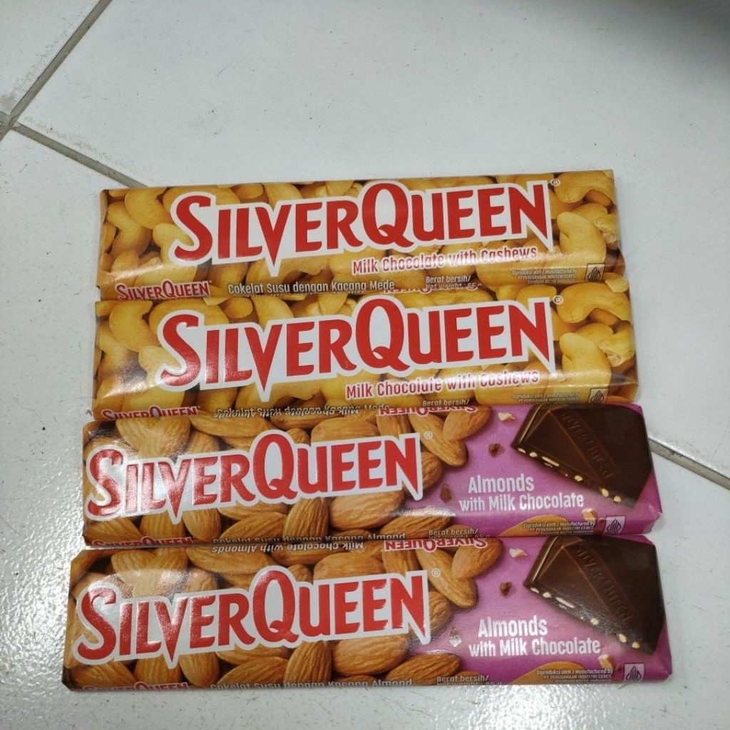 

Silverqueen Cashew,dan almond 55gr
