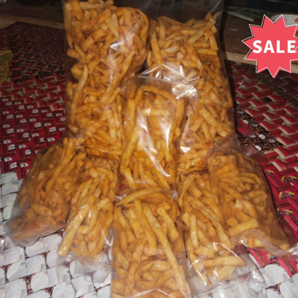 

Kripik Stik Pedas Daun Jeruk 100gr-1kg Kering Renyah Tanpa Bahan Pengawet